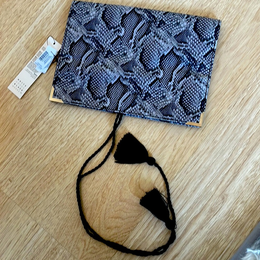 White House Black Market Jewelry Organizer - Snake Print NWT